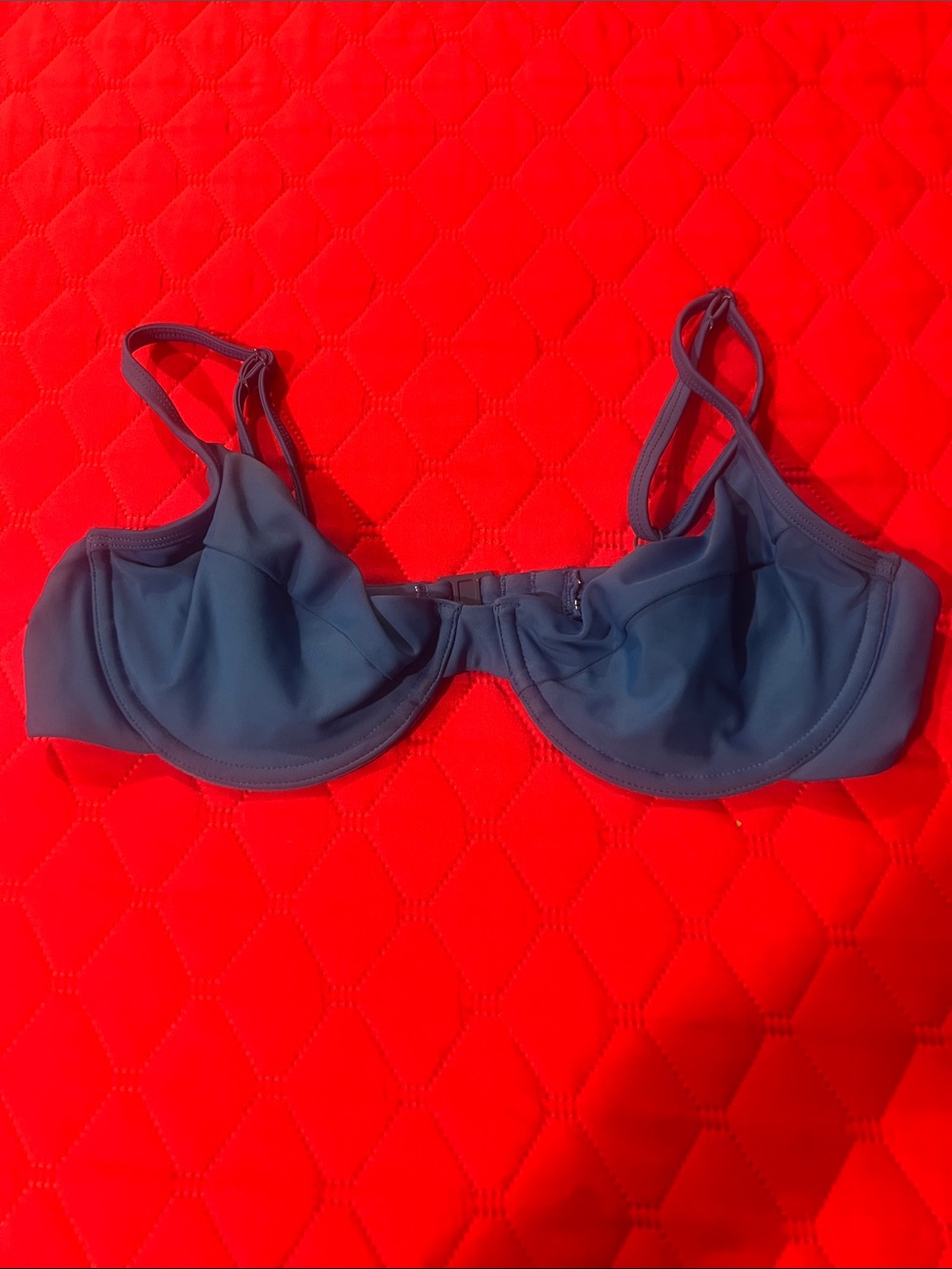 Blackbough Teal Blue Underwire Bikini Top